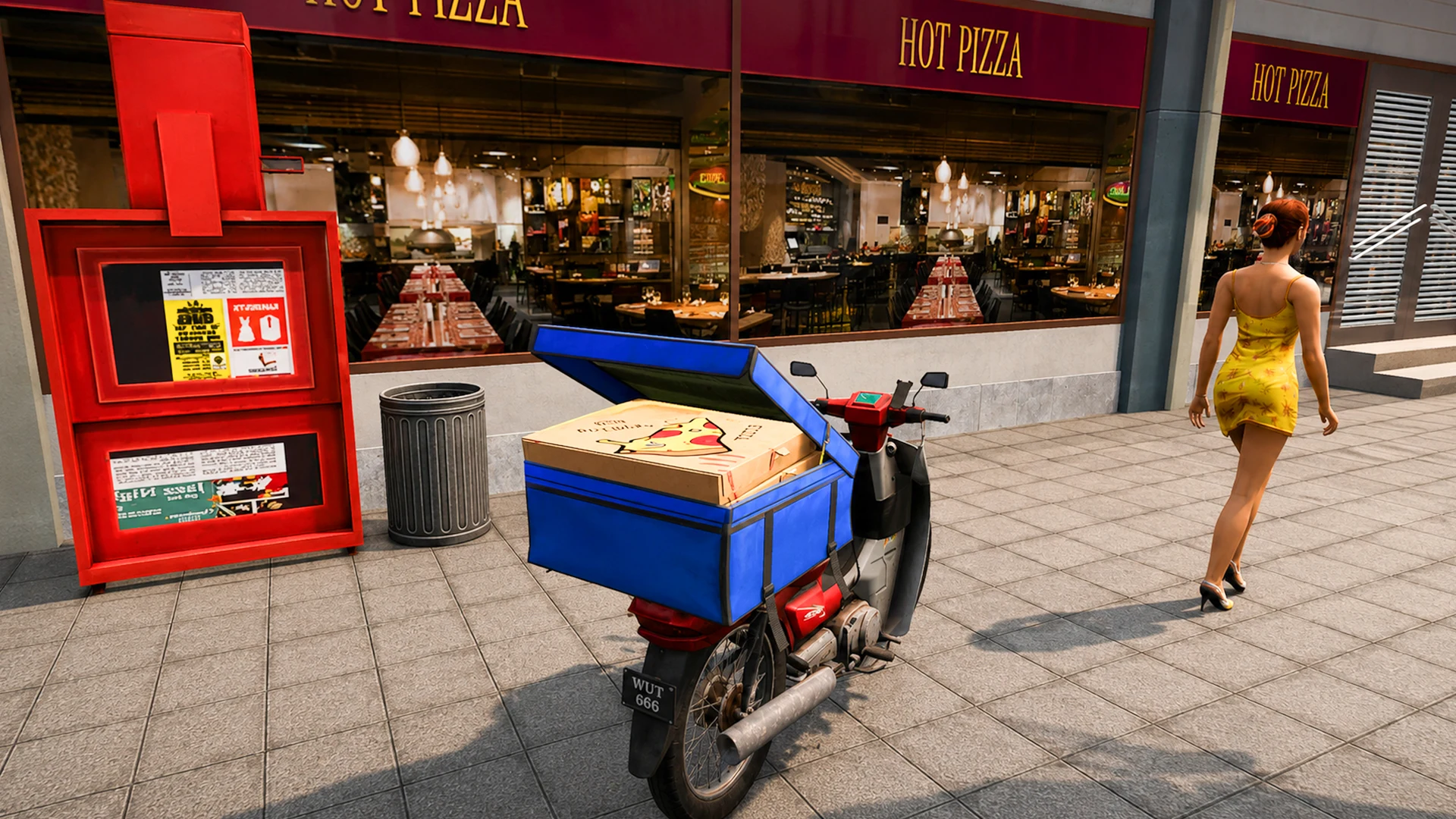 Food Delivery Simulator Game screenshot