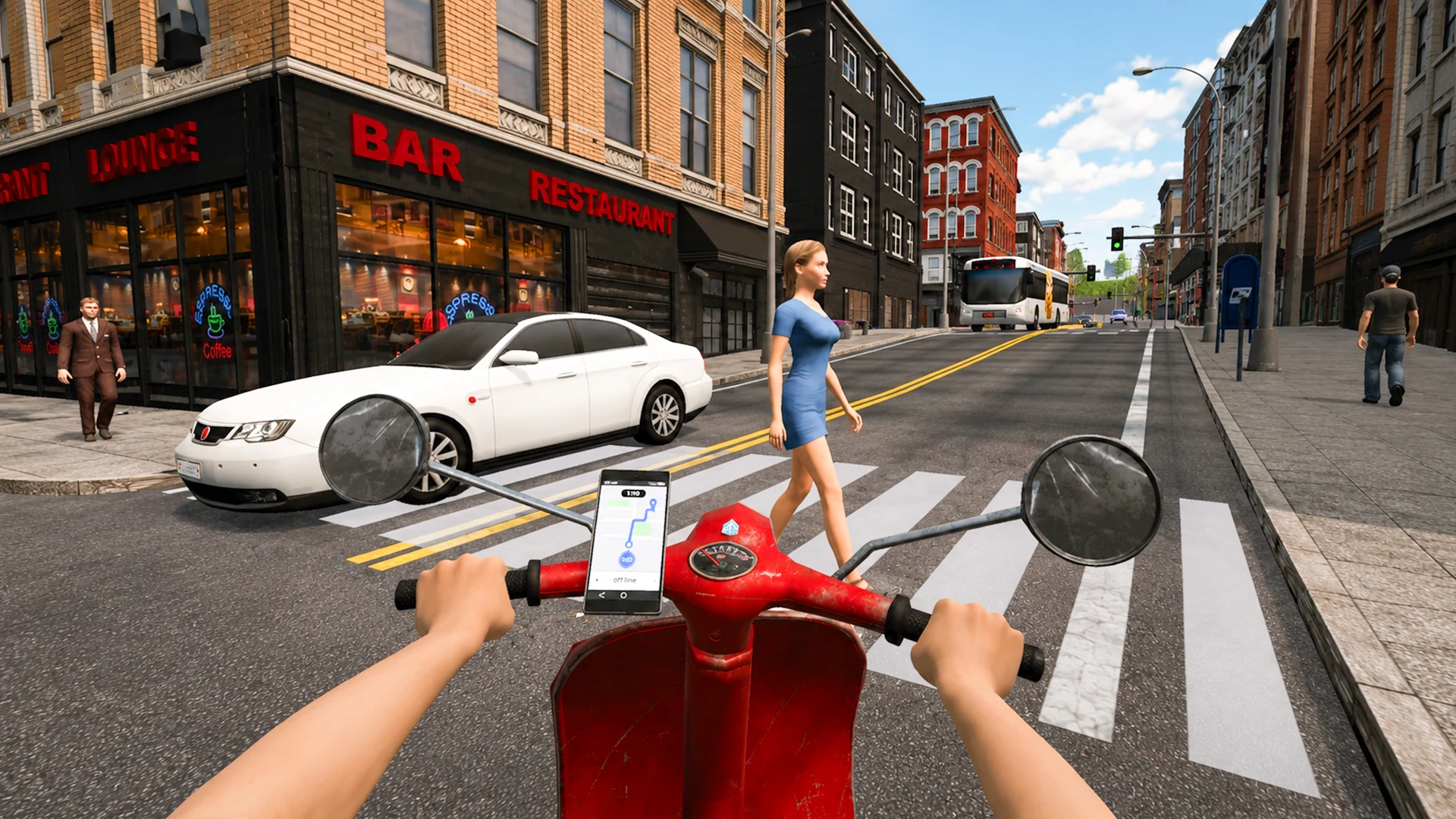 Food Delivery Simulator Game screenshot